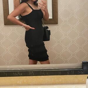 BCBGMaxAzria Black Mini Dress